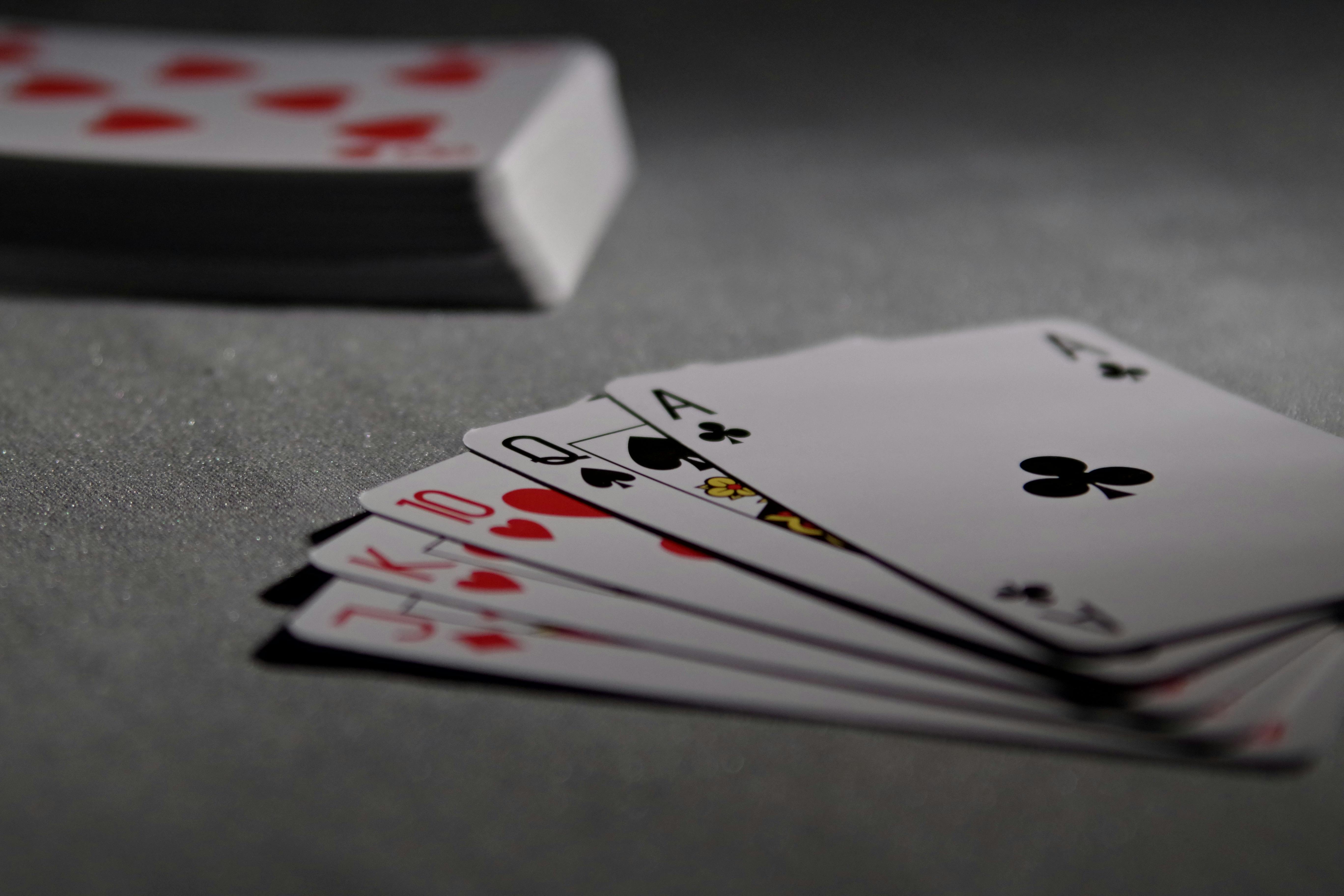 Table de poker professionnelle